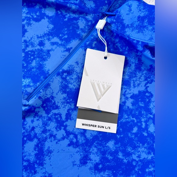 Levelwear Women's Vibrant Blue Long Sleeve Tee - Picture 6 of 12